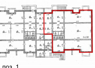 Продаю помещение свободного назначения, 38.5 м2, Ставрополь, улица Добролюбова, 53