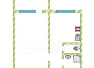 Продам 1-комнатную квартиру, 33.3 м2, Тюмень, Народная улица, 8