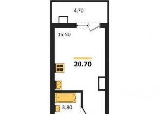 Квартира на продажу студия, 20.7 м2, Воронеж