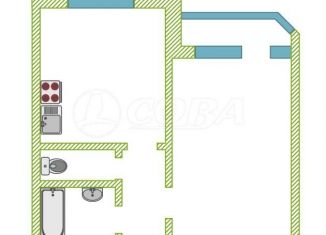 Продается однокомнатная квартира, 42.1 м2, Тюмень, Широтная улица, 168, ЖК Юбилейный
