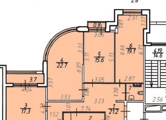 Продается 4-ком. квартира, 109.6 м2, Санкт-Петербург, Московский проспект, 183-185, ЖК Граф Орлов
