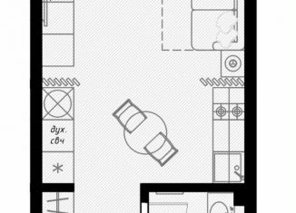 Продается 1-комнатная квартира, 25.6 м2, Сочи