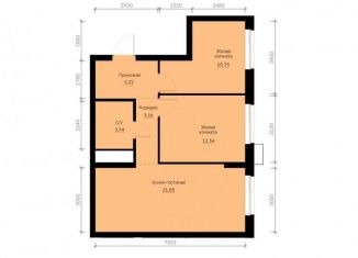 Продается 2-ком. квартира, 57.5 м2, Екатеринбург, Орджоникидзевский район