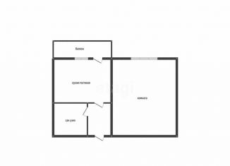 Продаю 1-ком. квартиру, 40 м2, поселок Южный, Казачья улица, 2к1