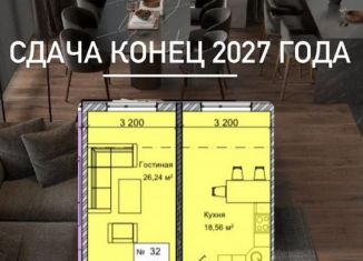 Продажа 1-ком. квартиры, 58 м2, Махачкала, улица Примакова, 20, Ленинский внутригородской район