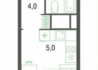 Продается квартира студия, 21 м2, Котельники