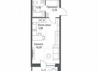Квартира на продажу студия, 36.7 м2, Одинцово