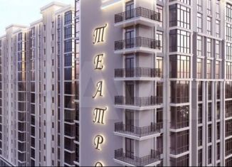 1-комнатная квартира на продажу, 53.7 м2, Нальчик, улица Тлостанова, 28Б