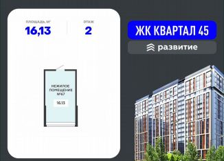 Продажа помещения свободного назначения, 16.13 м2, Воронеж, улица 45-й Стрелковой Дивизии, 113
