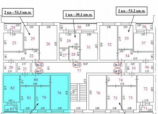 3-комнатная квартира на продажу, 65 м2, Кохма, улица Чехова, 42