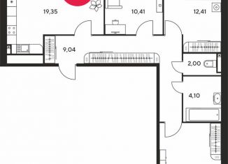 Продажа 3-ком. квартиры, 81.9 м2, Ростов-на-Дону