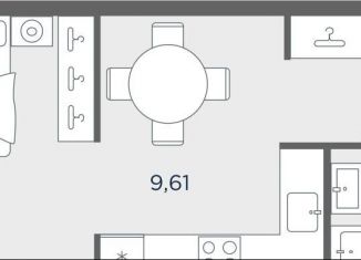Квартира на продажу студия, 30 м2, Москва, ЦАО, Шмитовский проезд, 39к6