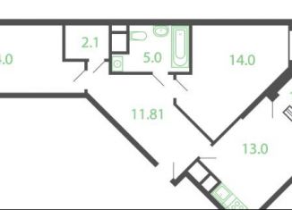 Продаю 2-ком. квартиру, 61.1 м2, Котельники, микрорайон Новые Котельники, 8