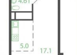 Квартира на продажу студия, 28.2 м2, Котельники, микрорайон Новые Котельники, 20