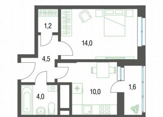 Продажа однокомнатной квартиры, 35.9 м2, Котельники, микрорайон Новые Котельники, 22