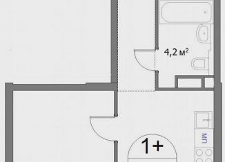 Продажа 1-ком. квартиры, 43.3 м2, Нижегородская область