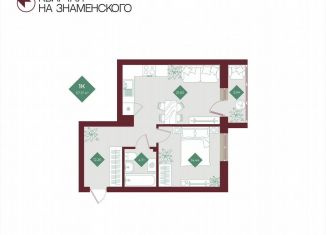 Продаю однокомнатную квартиру, 57.2 м2, Тобольск, микрорайон 3Б, 6Бк2
