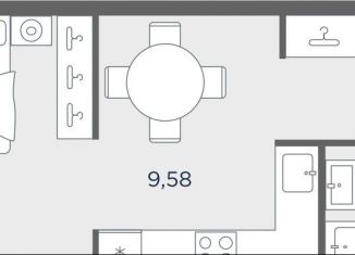Продается квартира студия, 29.9 м2, Москва, ЦАО, Шмитовский проезд, 39к6