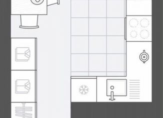 Квартира на продажу студия, 23.9 м2, Тюмень, улица Вадима Бованенко, 11