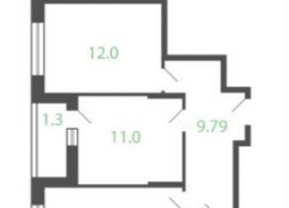 Продается двухкомнатная квартира, 51 м2, Котельники, микрорайон Новые Котельники, 20