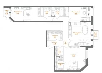 Продается 3-комнатная квартира, 136.8 м2, Санкт-Петербург, Василеостровский район, 11-я линия Васильевского острова, 56