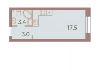 Продаю квартиру студию, 23.9 м2, Санкт-Петербург, Петроградский район