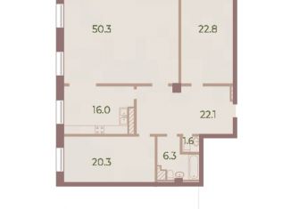 Продажа 3-комнатной квартиры, 142.7 м2, Санкт-Петербург, Петровский проспект, 11к2, метро Крестовский остров