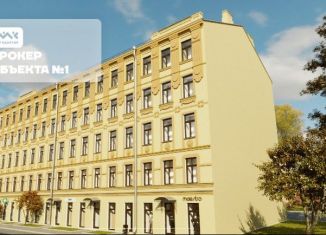 Однокомнатная квартира на продажу, 30.5 м2, Санкт-Петербург, улица Коли Томчака, 10, метро Московские ворота