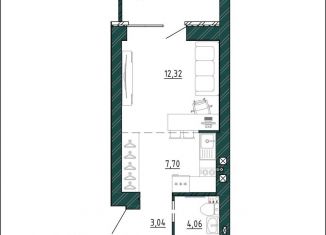 Продам квартиру студию, 29.9 м2, Брянск, Бежицкий район