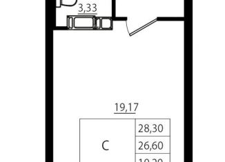 Продам квартиру студию, 28.3 м2, Мурино, ЖК Тридевяткино Царство