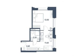 Продажа 1-комнатной квартиры, 30.4 м2, Санкт-Петербург, метро Звёздная