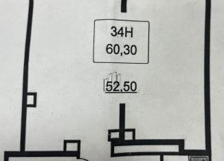 Аренда торговой площади, 60.3 м2, Санкт-Петербург, Октябрьская набережная, 34к2, муниципальный округ Невский