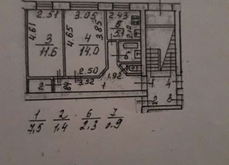 Продам 2-комнатную квартиру, 42.8 м2, Кронштадт, улица Комсомола, 3
