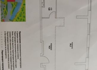 Квартира на продажу свободная планировка, 98 м2, Москва, метро Авиамоторная, улица Крузенштерна, 12к2