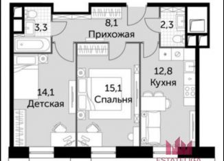 Продается трехкомнатная квартира, 56 м2, Москва, ЖК Движение Тушино, Волоколамское шоссе, 71/22к3