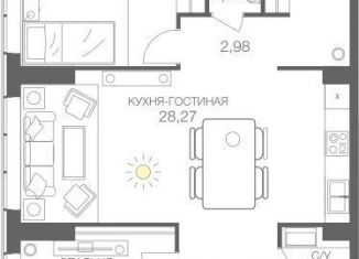 Продаю двухкомнатную квартиру, 81.2 м2, Москва, станция Шелепиха, Шелепихинский тупик