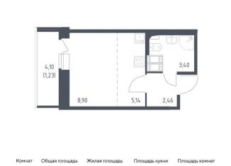 Продается квартира студия, 21.1 м2, Колпино, жилой комплекс Новое Колпино, к39