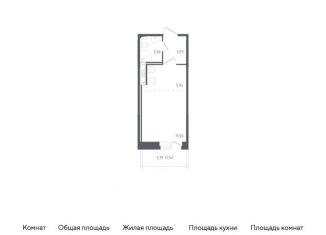 Продам квартиру студию, 22.9 м2, Колпино, жилой комплекс Новое Колпино, к34