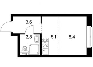 Продаю квартиру студию, 19.6 м2, Екатеринбург, жилой комплекс Космонавтов 11, 4.2, ЖК Космонавтов 11