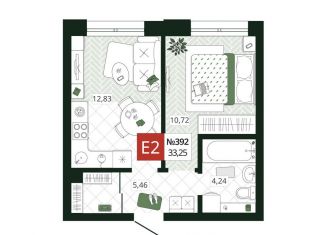 Продажа 1-ком. квартиры, 33.3 м2, Тула