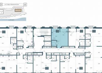 Продам 1-комнатную квартиру, 41.6 м2, Иркутск