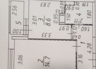 Продам однокомнатную квартиру, 32.4 м2, деревня Мисайлово, Луговая улица, 2