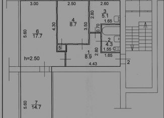 Продаю 3-ком. квартиру, 59 м2, город Боготол, улица Кирова, 16