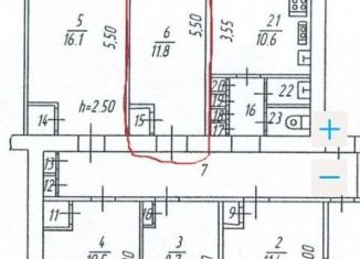 Продам комнату, 11.8 м2, Мурманск, улица Юрия Гагарина, 9к2, Ленинский округ