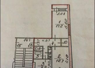 Продам двухкомнатную квартиру, 54.4 м2, Ломоносов, улица Токарева, 18А
