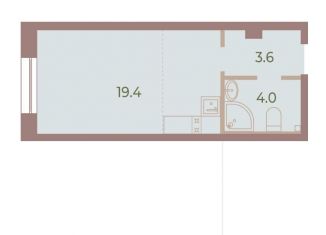 Квартира на продажу студия, 27 м2, Санкт-Петербург, Петроградский район