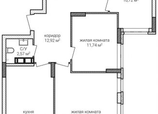 Продажа 3-комнатной квартиры, 86.1 м2, Нижний Новгород, Советский район