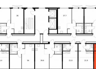 Продается квартира студия, 25.4 м2, Санкт-Петербург, метро Чёрная речка