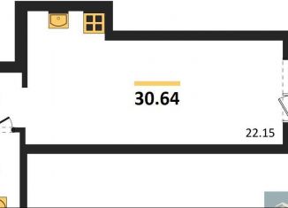 Продается квартира студия, 30.6 м2, Воронеж, Покровская улица, 19