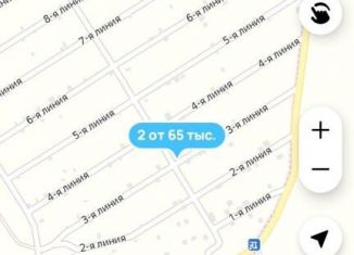 Земельный участок на продажу, 5 сот., СТД Огонёк, 3-я линия